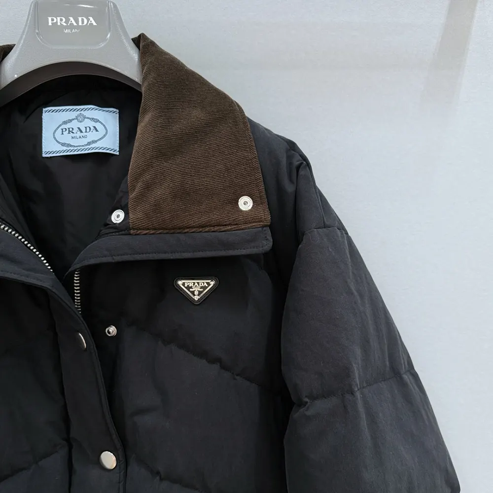 Prada Men Medium-Weight Compact Poplin Down Jacket - image 6