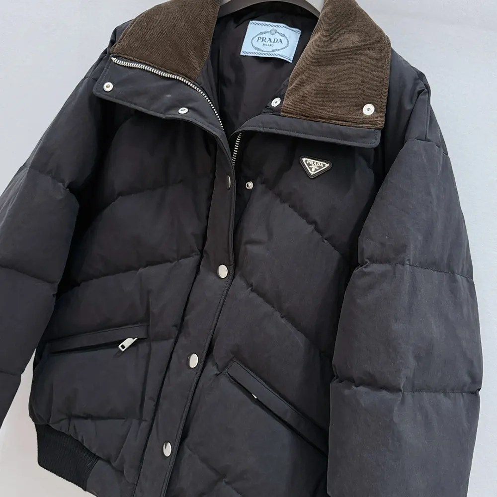 Prada Men Medium-Weight Compact Poplin Down Jacket - image 4