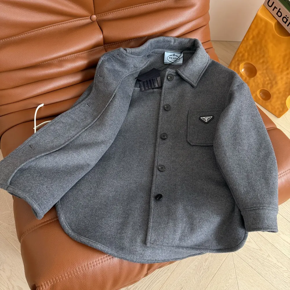 Prada Women Single-Breasted Double Cashwool Caban Jacket - image 4