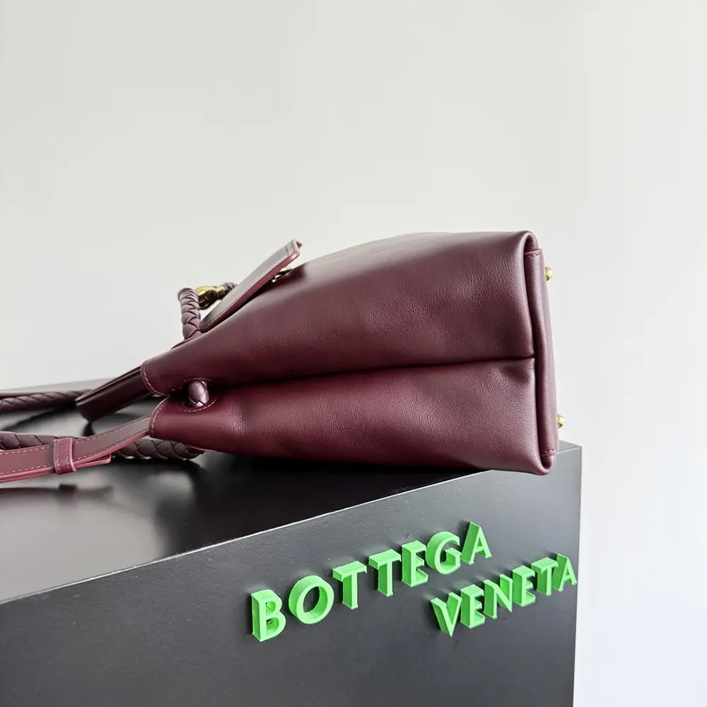 Bottega Veneta Women Medium Campana-Barolo - image 4