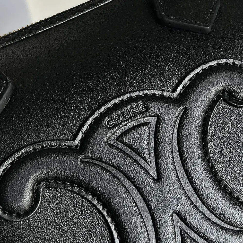 Celine Women Small Boston in Smooth Calfskin-Black - image 9