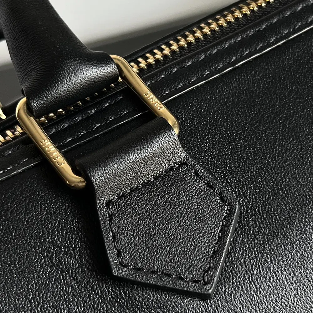 Celine Women Small Boston in Smooth Calfskin-Black - image 6