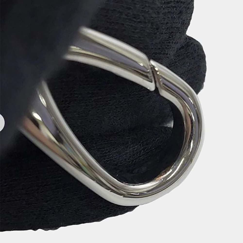 Prada Women Shoulder Strap with Silver-tone Hardware and Embroidered Logo - image 4