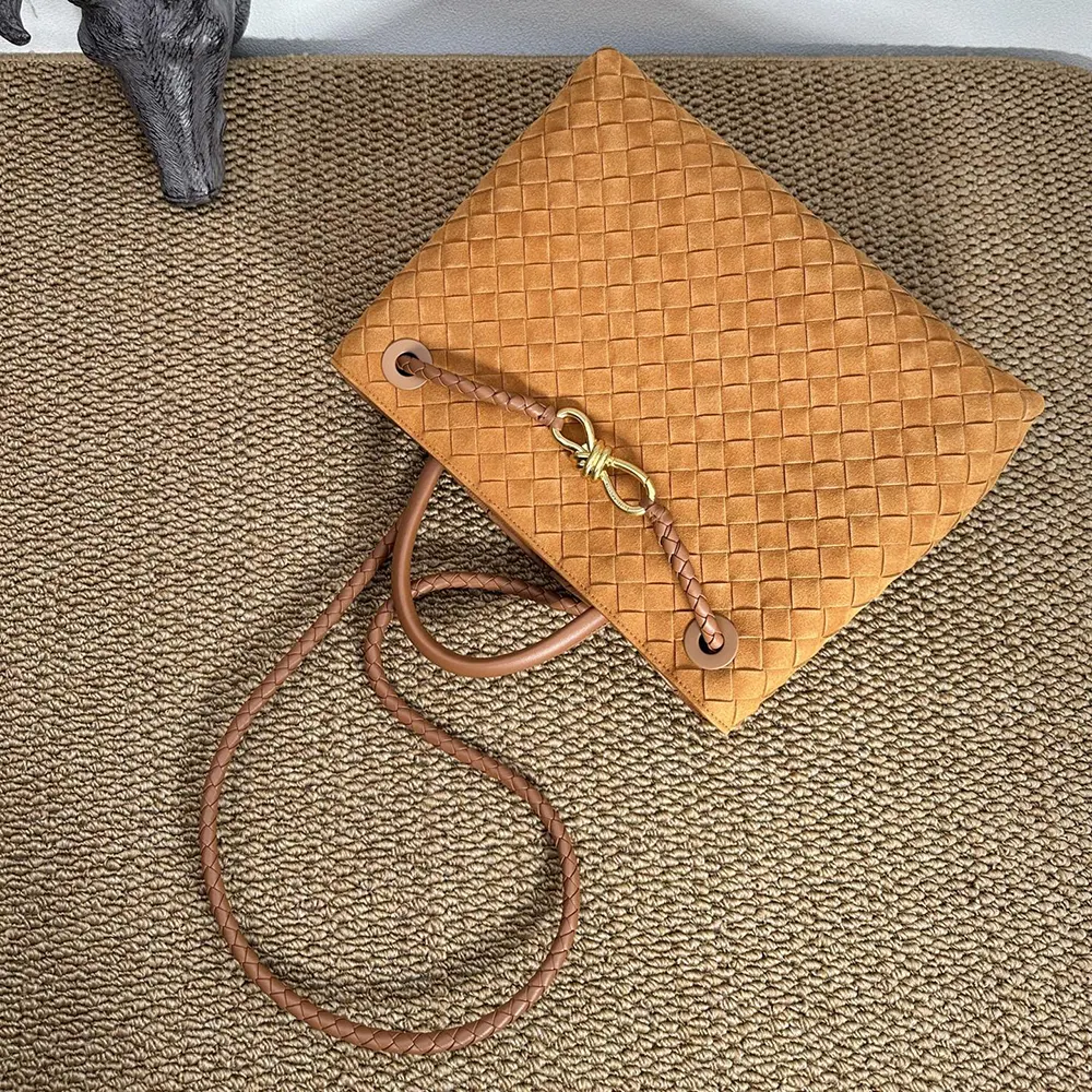 Bottega Veneta Women Large Andiamo-Brown - image 5