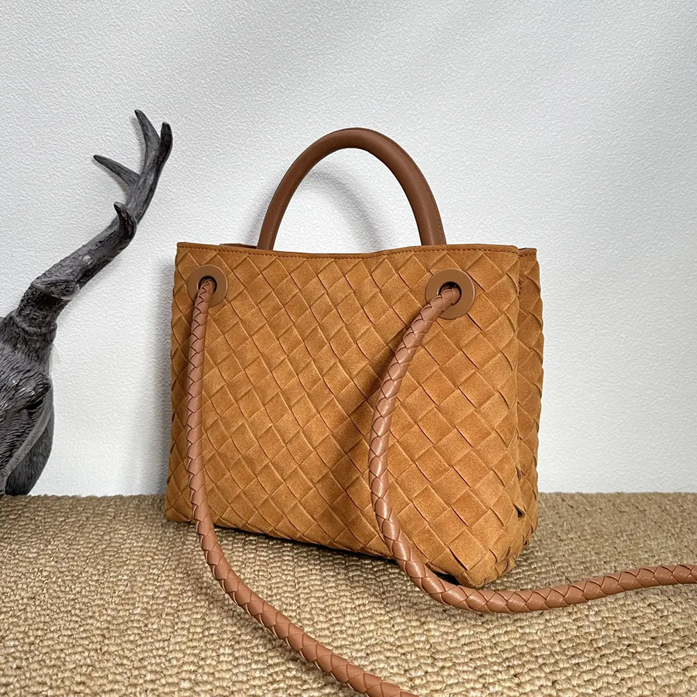Bottega Veneta Women Small Andiamo-Brown - image 4