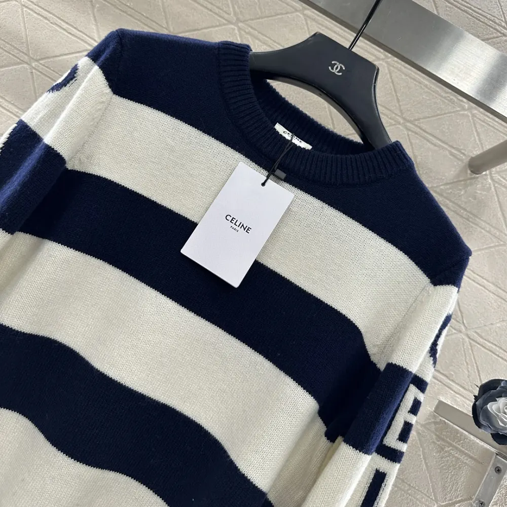 Celine Women Crewneck Sweater in Wool Cashmere - image 6