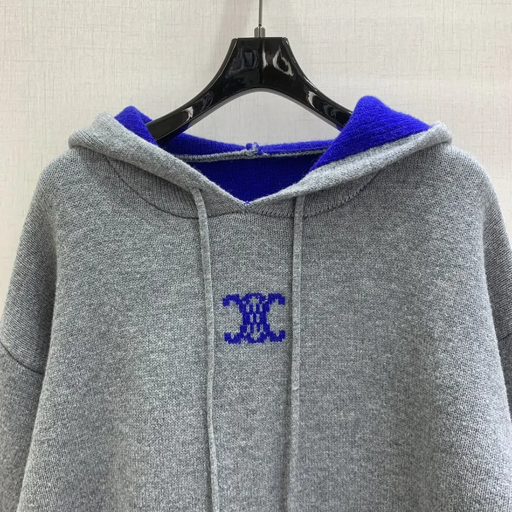 Celine Women Hooded Sweater in Cashmere - image 4