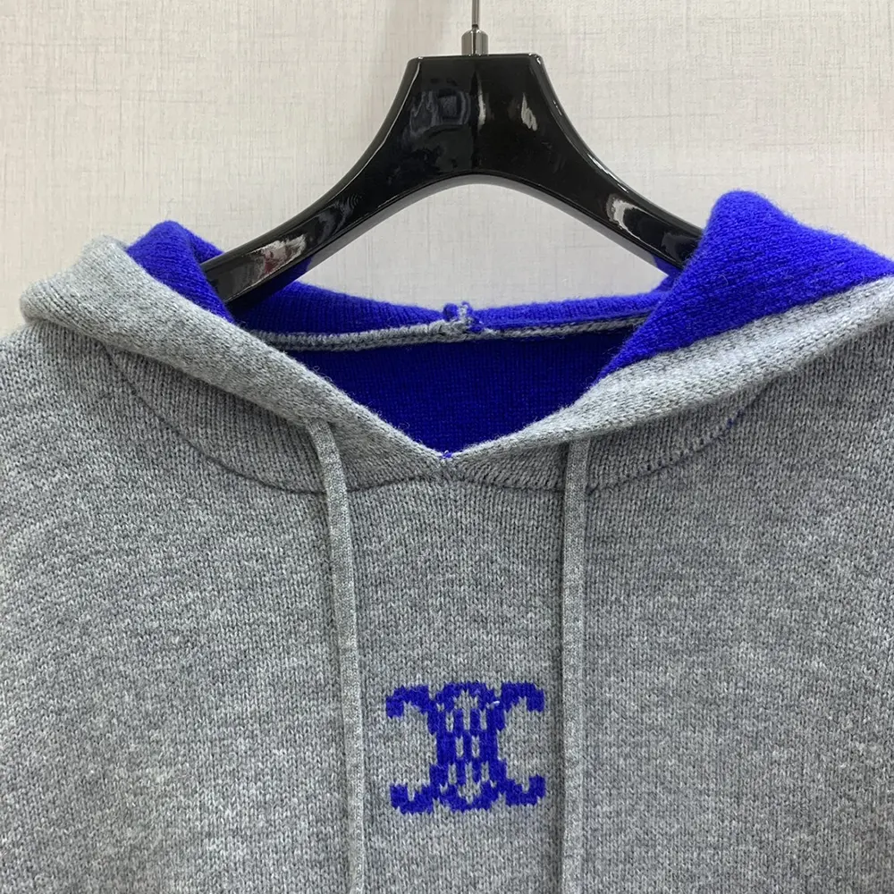Celine Women Hooded Sweater in Cashmere - image 5