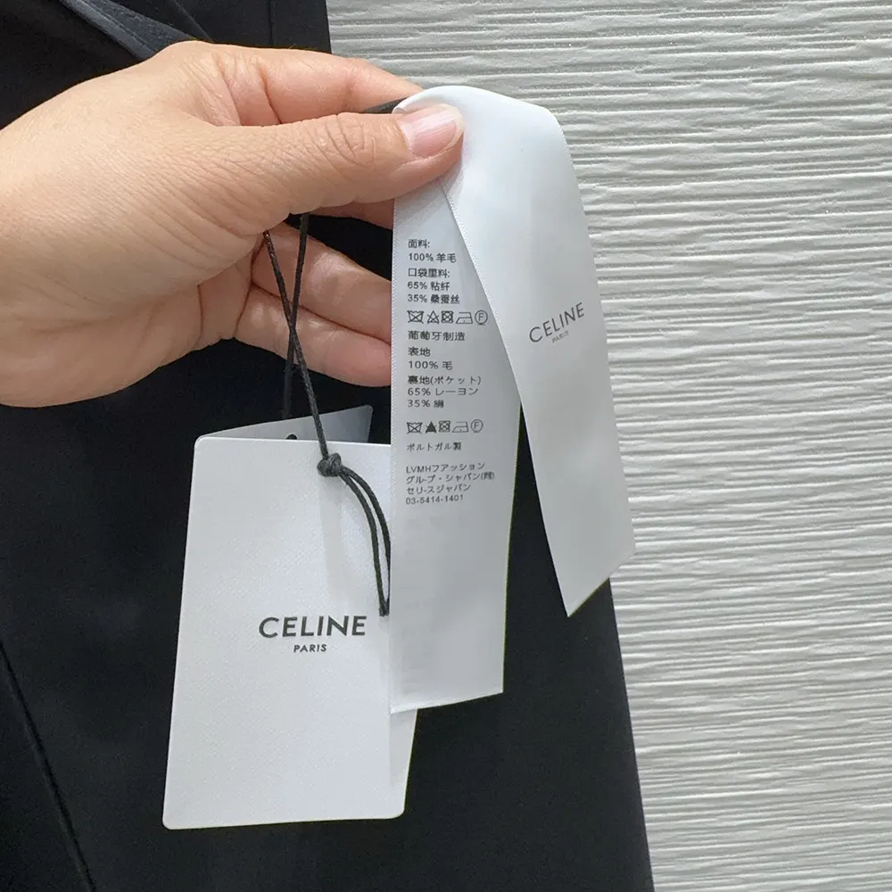 Celine Women Dress in Wool-Black - image 10