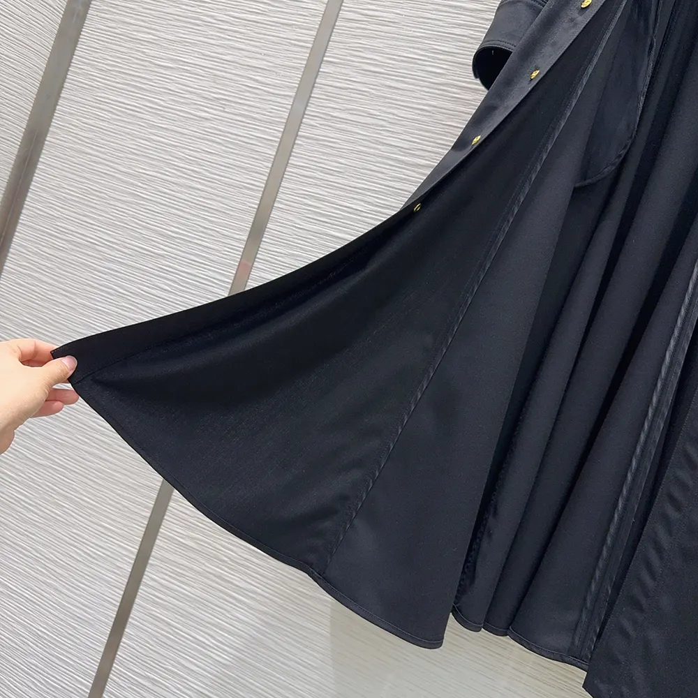 Celine Women Dress in Wool-Black - image 9