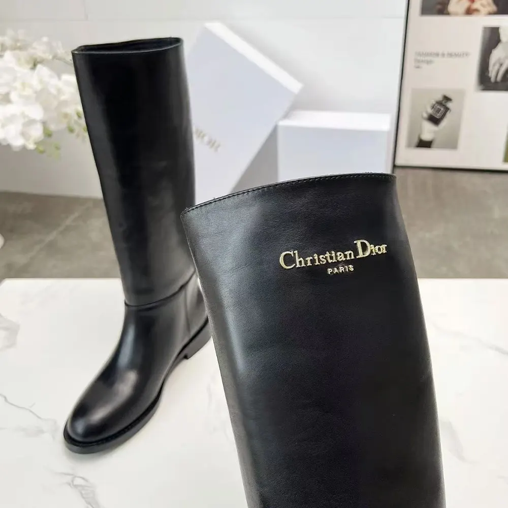 Dior Women D-Town Boot Black Supple Calfskin - image 6