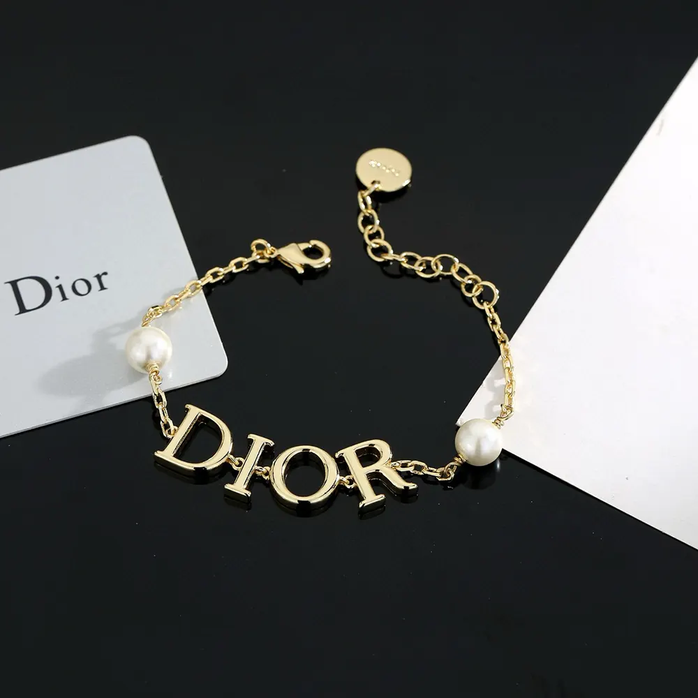 Dior Women Dio(r)evolution Bracelet Gold-Finish Metal and White Resin Pearls - image 5