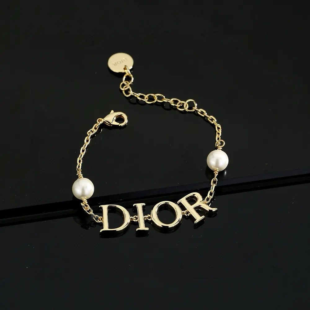 Dior Women Dio(r)evolution Bracelet Gold-Finish Metal and White Resin Pearls - image 6
