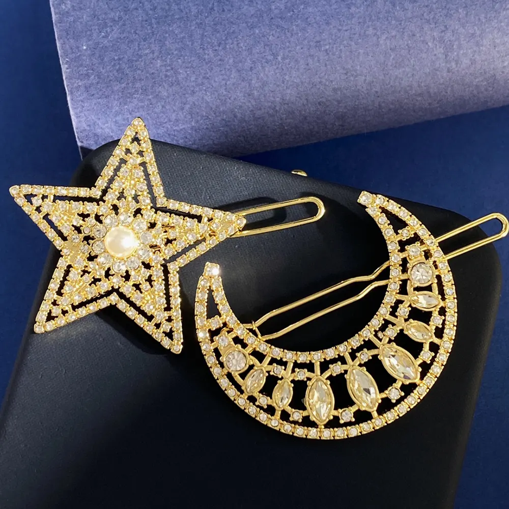 Dior Women Nuit Étoilée Barrette Pale Gold-Finish Metal - image 4