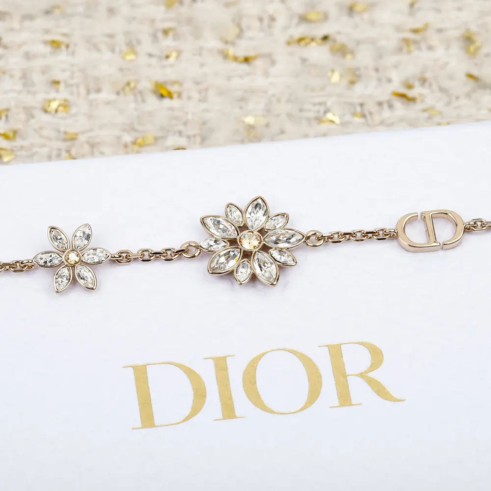Dior Women Petit CD Lucky Baroque Earrings Gold-Finish Metal - image 5