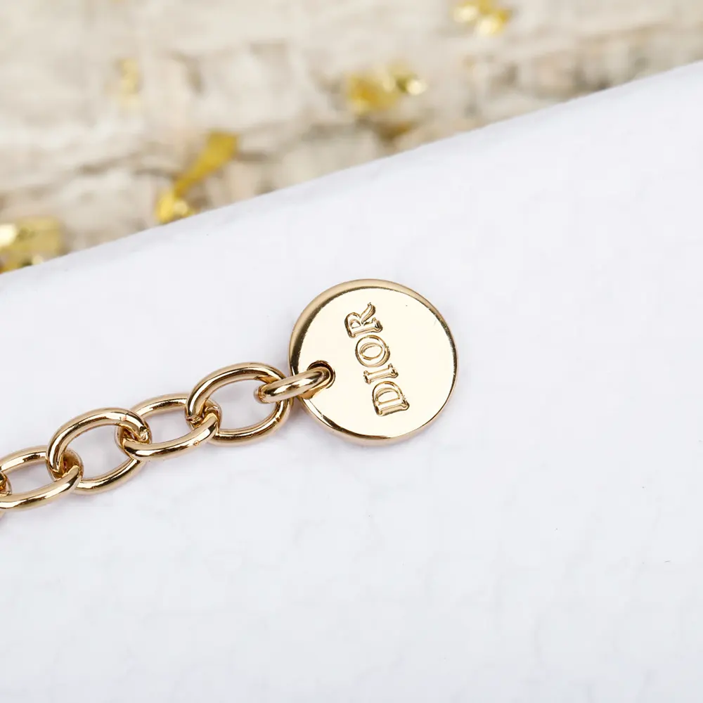 Dior Women Petit CD Lucky Baroque Earrings Gold-Finish Metal - image 8