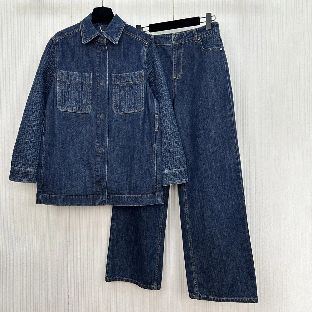 Fendi Women Dark Blue Denim Go-To Jacket - image 10