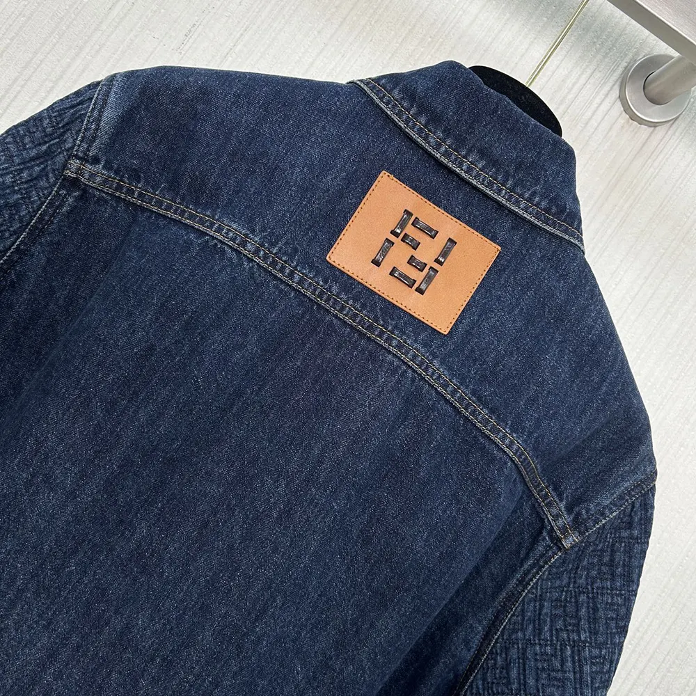 Fendi Women Dark Blue Denim Go-To Jacket - image 5
