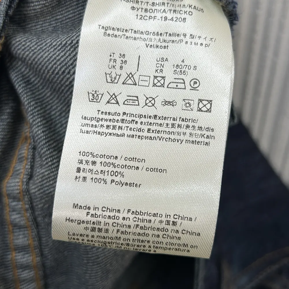 Fendi Women Long Jeans Dark Blue Denim Pants - image 10
