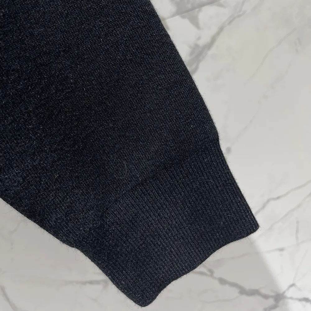 Loewe Women Anagram Zip-up Hoodie in Wool-Black - image 9