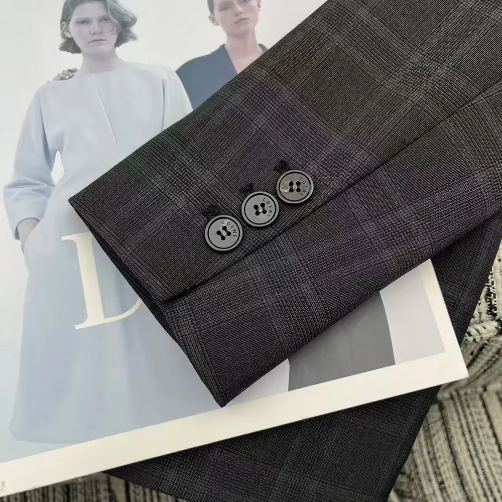 Loewe Women Draped Jacket in Wool - image 9