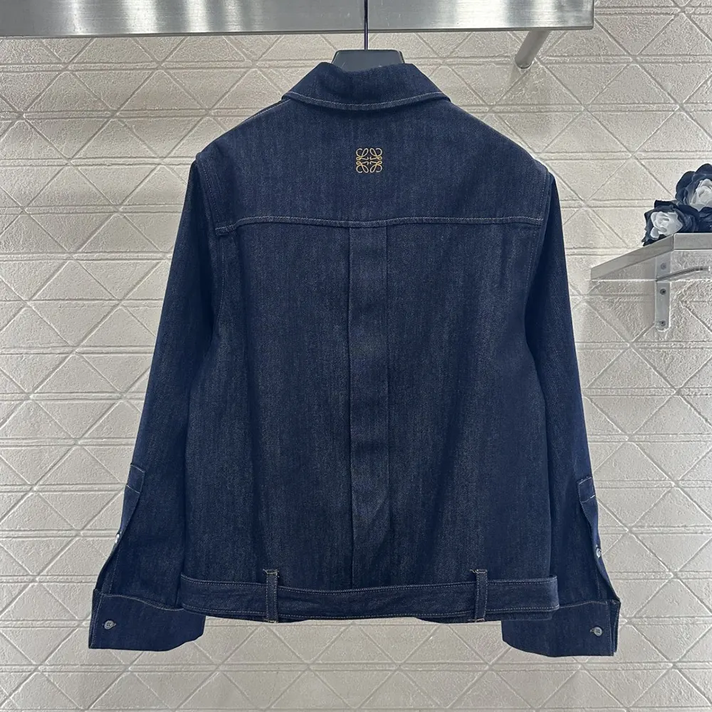 Side angle showing relaxed silhouette of Loewe Women Draped Shirt