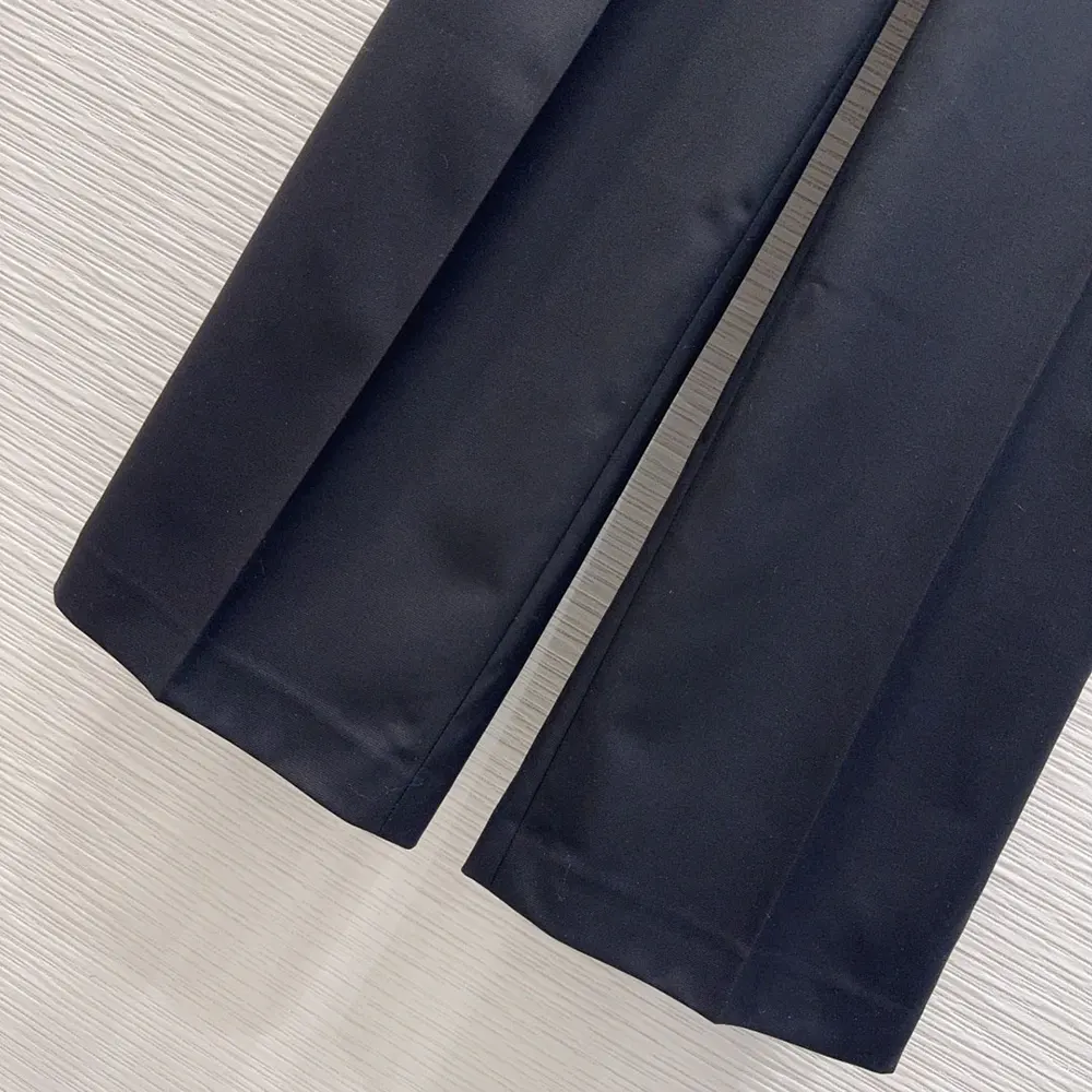 Loewe Women Trousers in Wool-Black - image 7