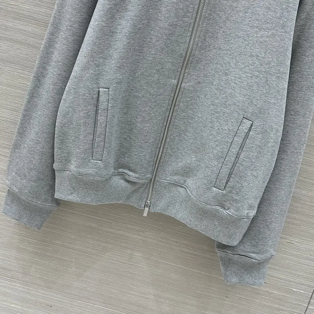 Miu Miu Women Zippered Cotton Fleece Jacket - image 7