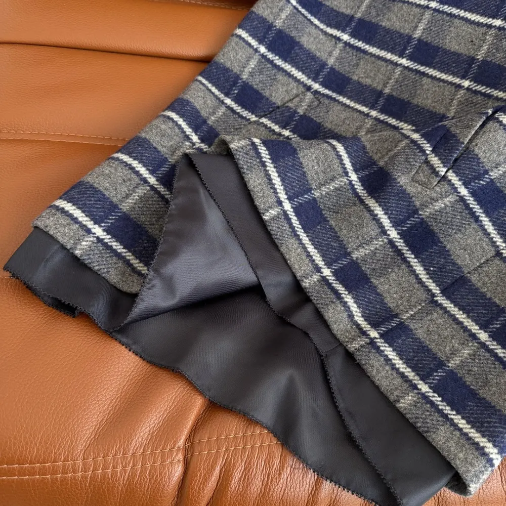 Miu Miu Women Checked Mini-Dress - image 10