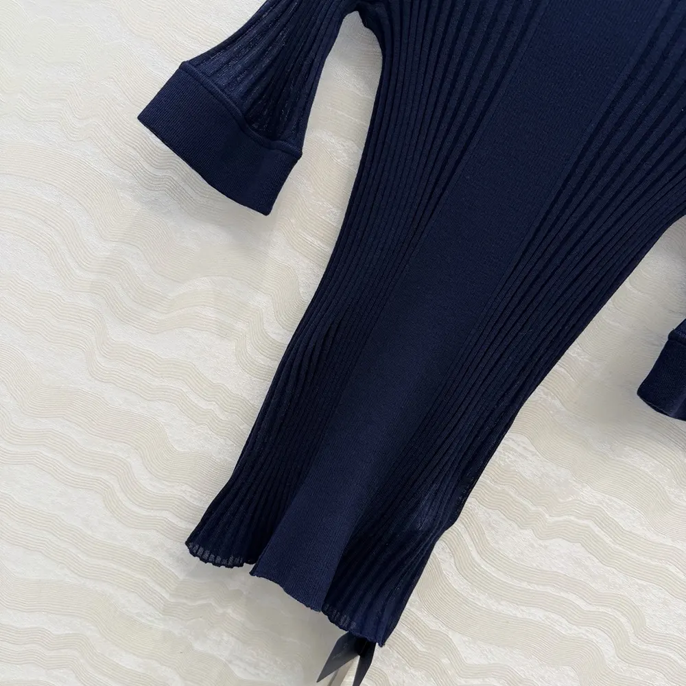 Miu Miu Women Ribbed Knit Wool Sweater - image 7