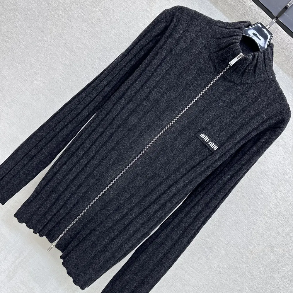 Miu Miu Women Wool And Cashmere Cardigan - image 4
