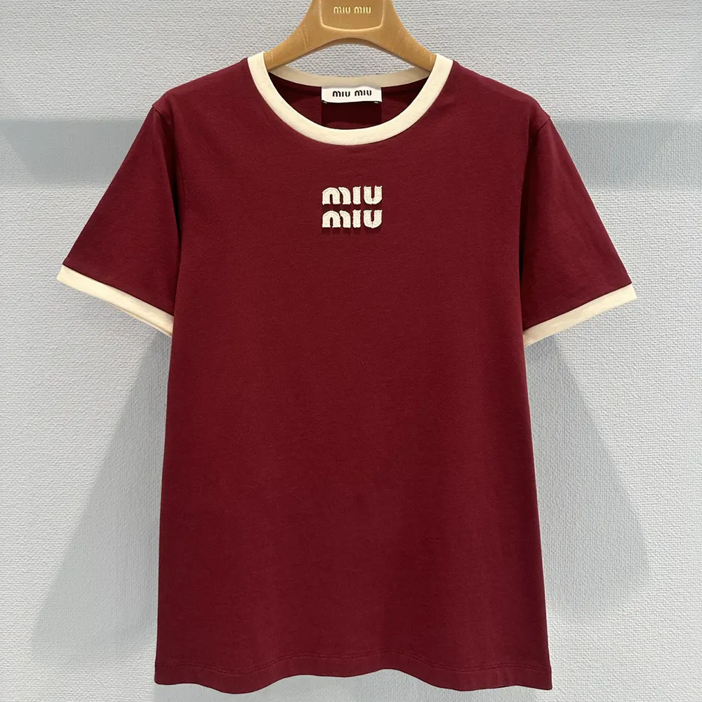 Miu Miu Women Wool and Cashmere Cardigan-Red - image 4