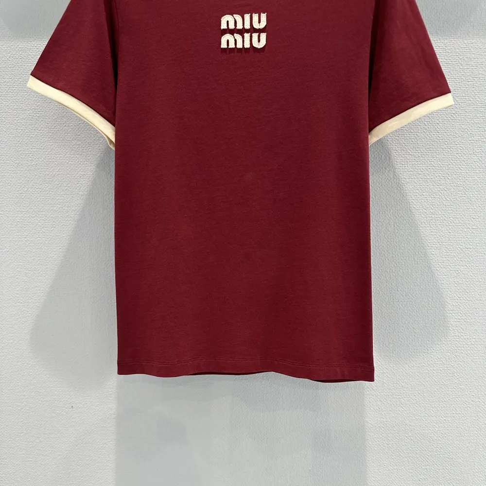 Miu Miu Women Wool and Cashmere Cardigan-Red - image 9