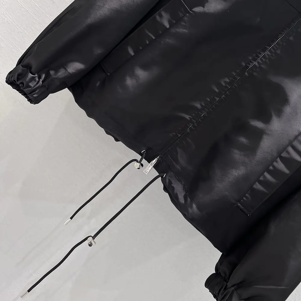 Prada Women Re-Nylon Blouson Jacket-Black - image 8