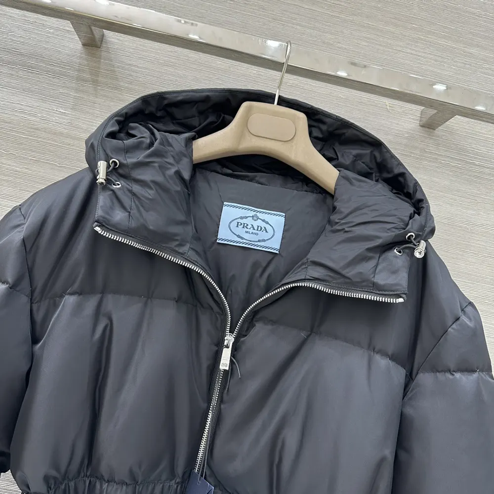 Prada Men Re-Nylon Hooded Down Jacket - image 5
