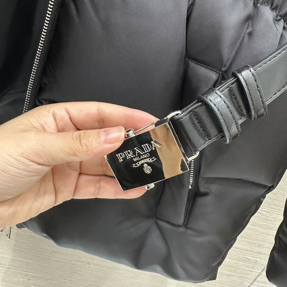 Prada Men Re-Nylon Hooded Down Jacket - image 9