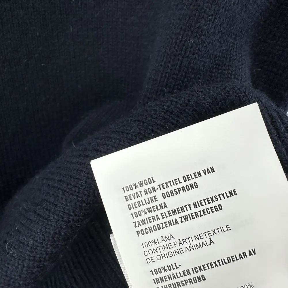 Prada Women Wool And Cashmere Crew-Neck Sweater-Navy - image 10