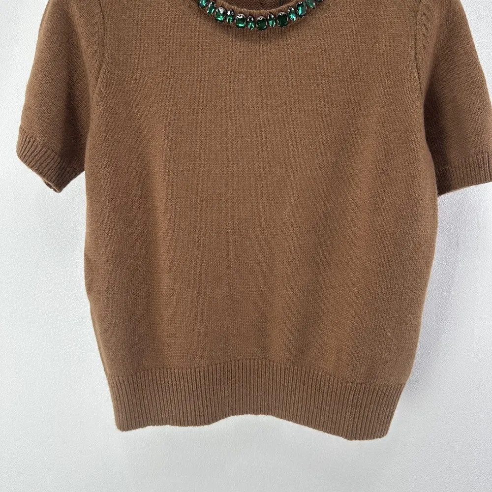 Prada Women Wool And Cashmere Crew-Neck Sweater - image 9