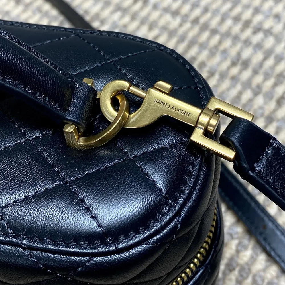 Saint Laurent YSL Women Gaby Large Vanity Bag In Lambskin-Black - image 9