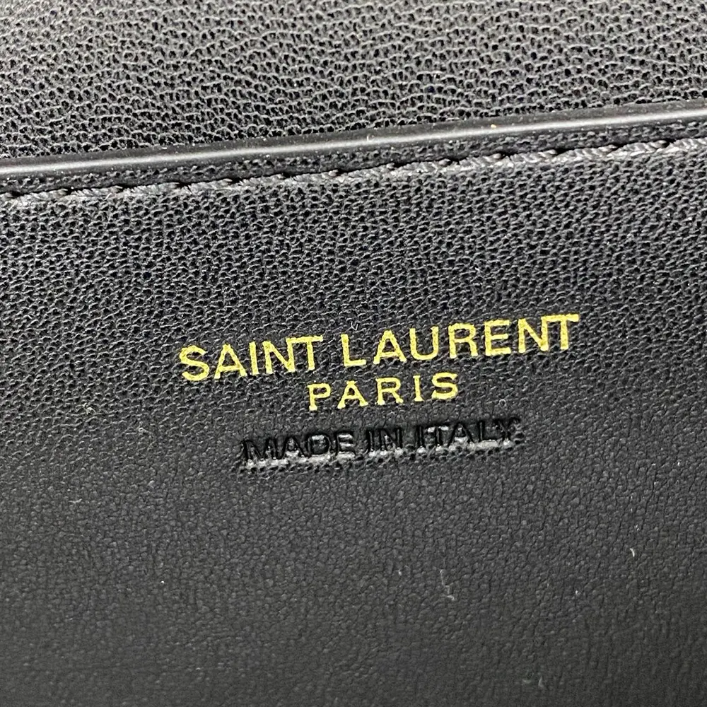 Saint Laurent YSL Women Gaby Large Vanity Bag In Lambskin-Black - image 10