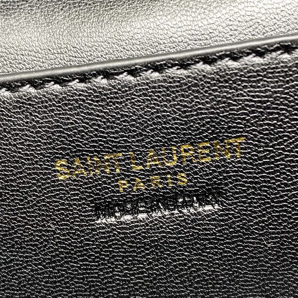 Saint Laurent YSL Women Gaby Vanity Bag In Lambskin-Brown - image 10
