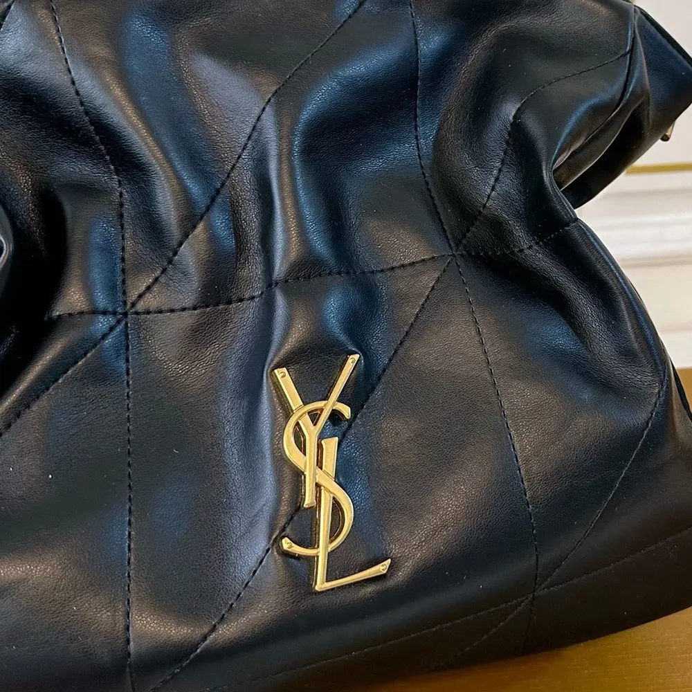 Saint Laurent YSL Women Jamie Shopping Small in Lambskin-Black - image 8
