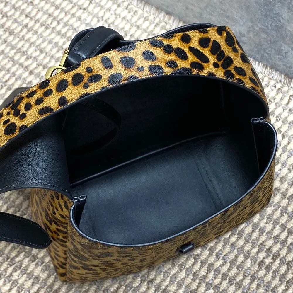 Saint Laurent YSL Women Le 5 À 7 Supple Small In Pony Hair Leather - image 7