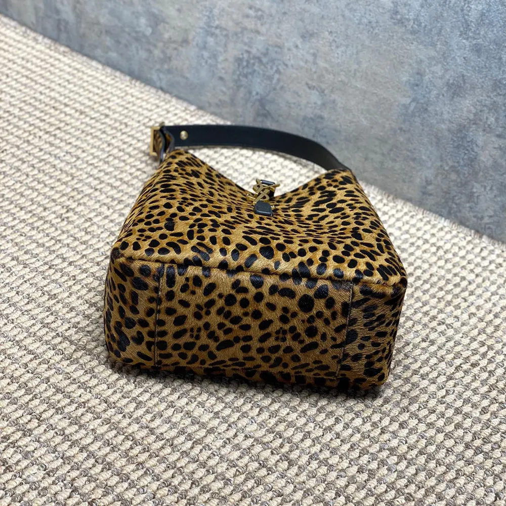 Saint Laurent YSL Women Le 5 À 7 Supple Small In Pony Hair Leather - image 6