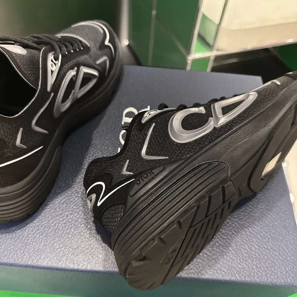 Dior Unisex B30 Countdown Tech Sneaker Black Semi-Transparent N3O Nylon - image 7