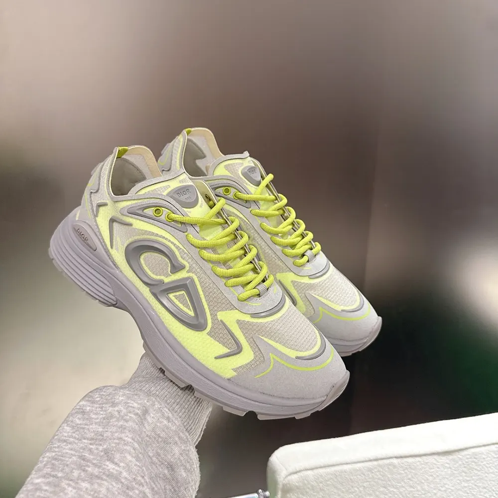 Dior Unisex B30 Countdown Tech Sneaker White Semi-Transparent N3O Nylon - image 6