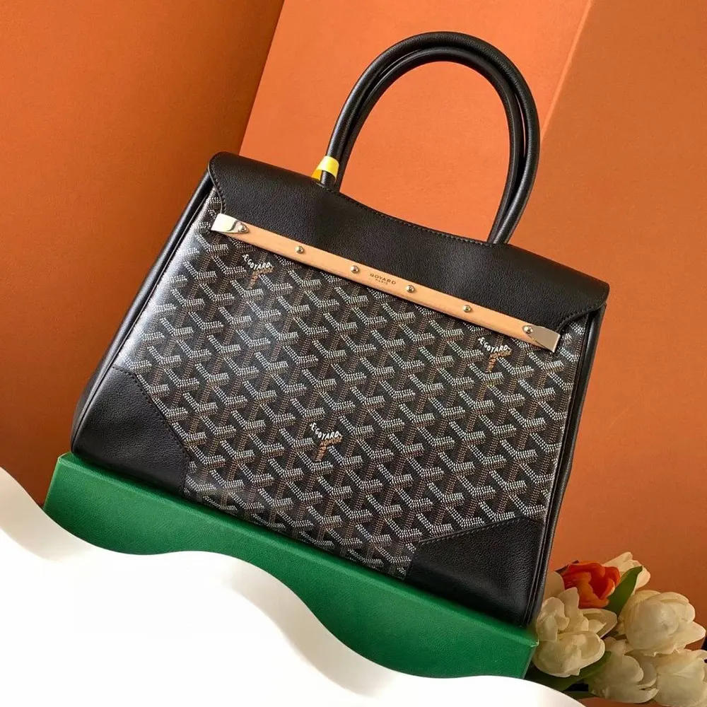 Goyard Women Saïgon Tote Bag-Black - image 4