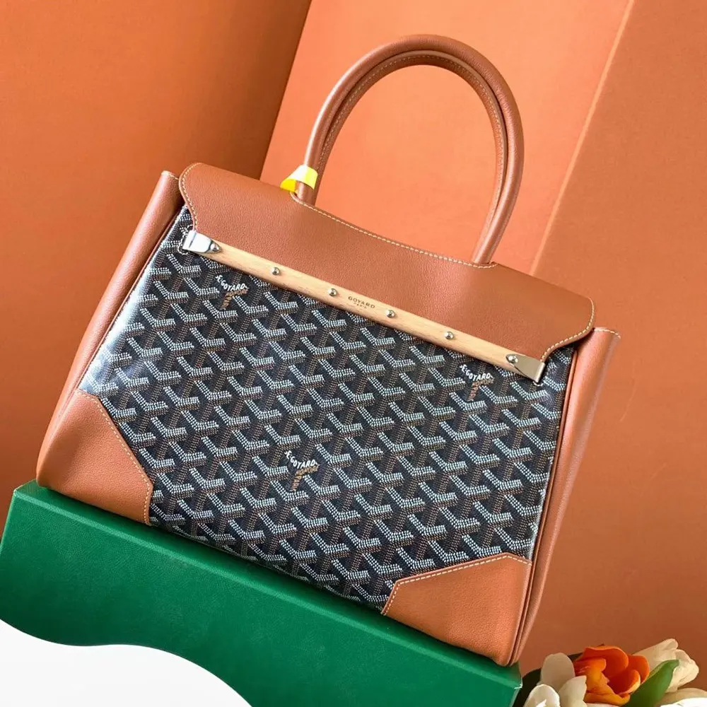 Goyard Women Saïgon Tote Bag-Brown - image 4