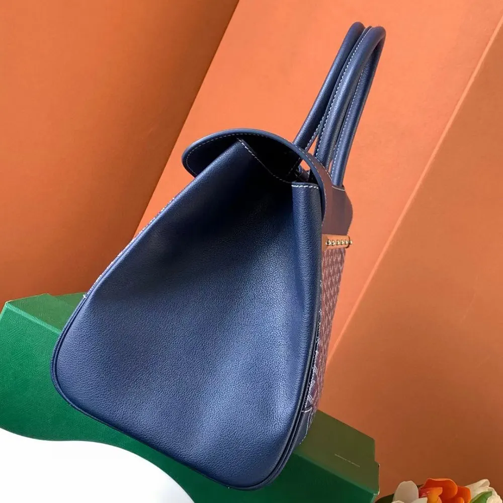 Goyard Women Saïgon Tote Bag-Navy - image 5