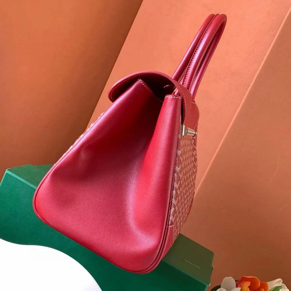 Goyard Women Saïgon Tote Bag-Red - image 5